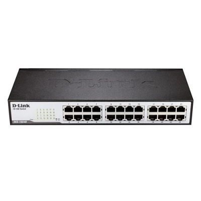 سوئیچ 24 پورت غیر مدیریتی و دسکتاپ دی لینک مدل DES-1024D